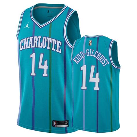 youth charlotte hornets michael kidd-gilchrist adidas teal replica jersey|Michael Kidd Gilchrist Jersey .